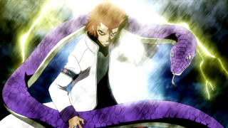 Eizan kikukawa purple snake lightning - his hand and lightning free wallpaper