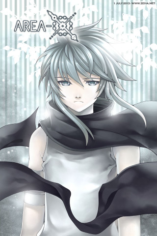 Anime character long hair scarf - an anime drawing free wallpaper