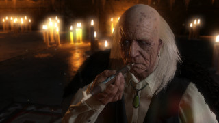 Long haired man vest smoking - doc hammer free wallpaper
