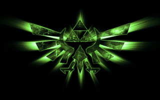 Green abstract background black design - a green abstract background free wallpaper
