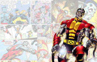 Comic character red yellow outfit - a comic character free wallpaper