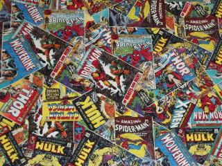 Comic books table stickers paper 2 - comic book free wallpaper