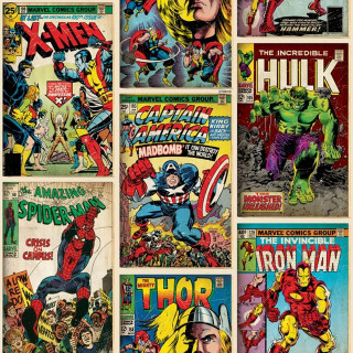 Comics wallpaper display room pattern - underground free wallpaper