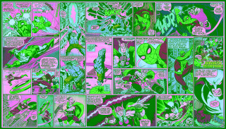 Comic page characters strip middle 2 - a comic book free wallpaper
