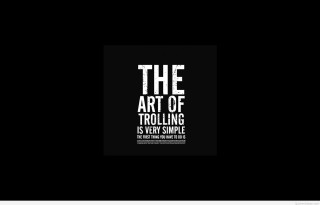 Art of trolling is very - professional digital art free wallpaper