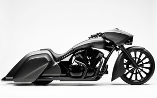 Black white motorcycle white background - panfuturism free wallpaper