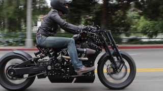 Man motorcycle street forest fence - a man riding free wallpaper