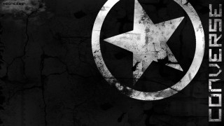 Black white photo star wall - constructivism free wallpaper