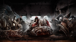 Demonic group dark room window - demonic free wallpaper