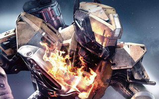 Robot fire gun mouth hand - a robot free wallpaper