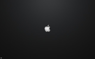 Black apple wallpaper white logo 3 - free technology wallpaper