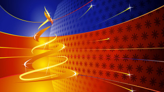Christmas tree star red blue - background free wallpaper for desktop