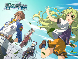 Anime characters long hair green 4 - a poster free wallpaper