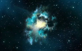 Large colorful star bright light - star in the sky free wallpaper
