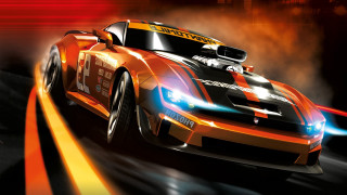Car race track smoke driving - a race track free wallpaper
