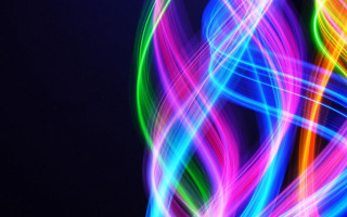 Colorful abstract background lines curves 6 - the dark background free wallpaper