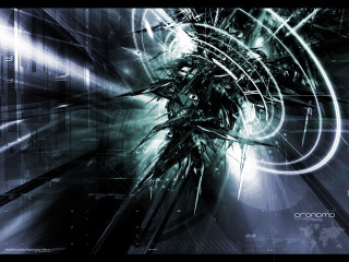 Futuristic spiral structure computer generated - deconstructivism free wallpaper