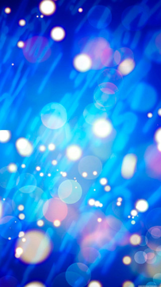 Blue background circles light blurry - a blurry background free wallpaper