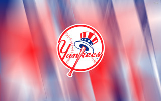 Yankees logo american impressionism red - 4 k wallpaper free wallpaper