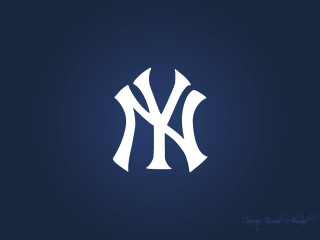 New york yankees logo blue - wallpaper free wallpaper