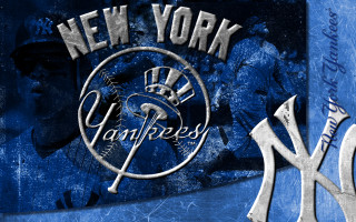 Yankees logo blue background baseball - wallpaper free wallpaper