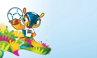 Cartoon cat soccer ball blue - craola free wallpaper