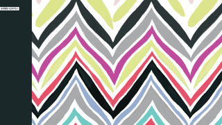 Colorful chevron pattern black background 2 - bridget riley free wallpaper