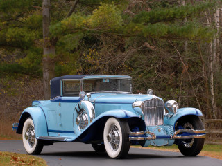 Blue car driving forest road - an art deco painting free wallpaper