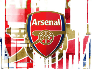 Red blue soccer badge background - art free wallpaper