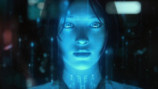 Blue eyes futuristic suit surprised - ex machina free wallpaper