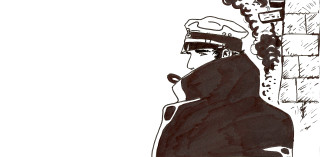 Man suit hat cellphone brick - eddie campbell free wallpaper