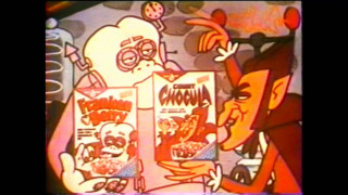 Cartoon man holding cereal box - ada gladys killins free wallpaper