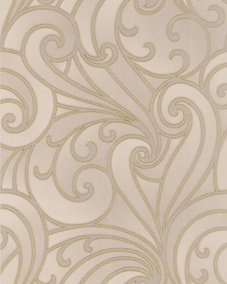 Beige white wallpaper swirl design - earnst haeckel free wallpaper