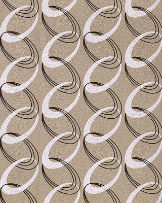 Wall pattern clock alfred manessier - art deco free wallpaper