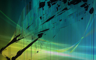 Person cellphone background lines shapes - glitch art free wallpaper