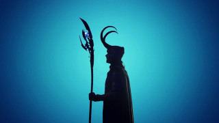 Horned man statue spear image - a statue of a man free wallpaper