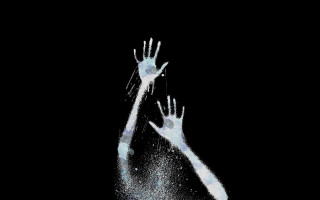 Two hands reaching catch air - two hand free wallpaper