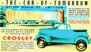 Blue truck parked building sign - the car free wallpaper