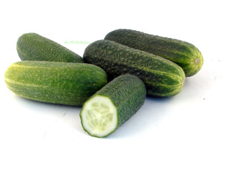 Cucumbers half cut middle white - product photo free wallpaper