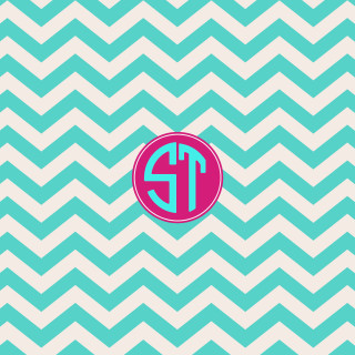 Pink blue monogrammed wallpaper circle - stuckism free wallpaper