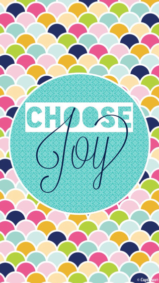 Choose joy colorful background fish - cheerful free wallpaper