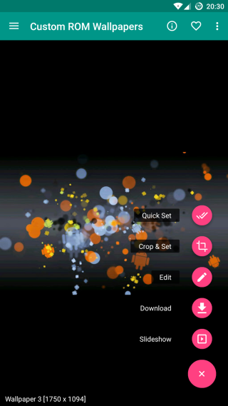 Black pink orange green dot - orange free wallpaper