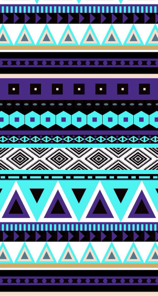 Blue purple pattern white background - geometric shape free wallpaper