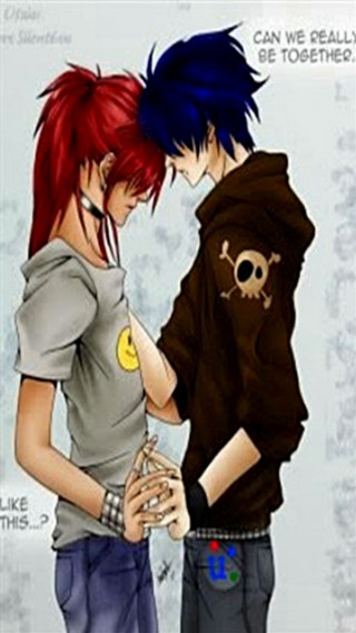 Couple people standing together skull - a skull free wallpaper