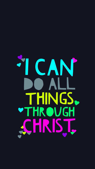 Black background colorful quote christ 2 - dionisiu free wallpaper