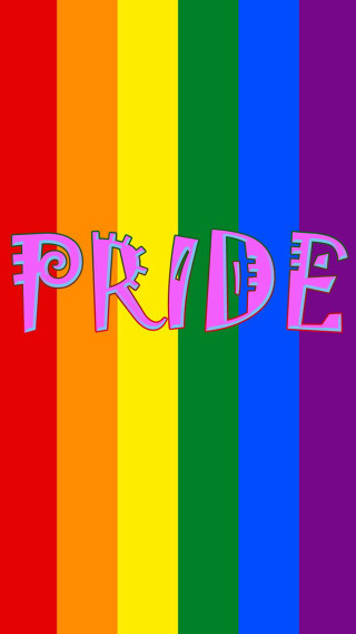 Rainbow colored background pride pink 2 - neofauvism free wallpaper