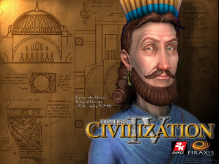 Cartoon man crown beard mustache - a golden background free wallpaper