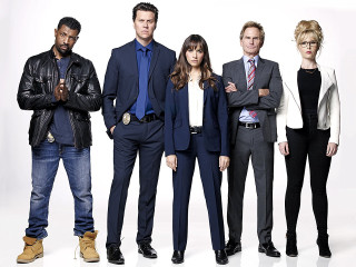 Group suits ties people standing 2 - looking free wallpaper