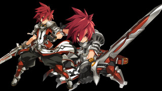 Anime characters swords armor black - the other free wallpaper