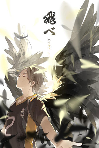 Angel bird wings man shirt - bird free wallpaper